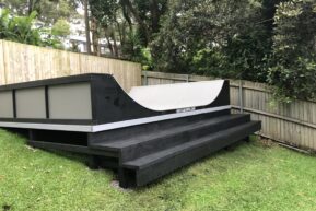 2.5 ft Shred Large All Weather Half Pipe