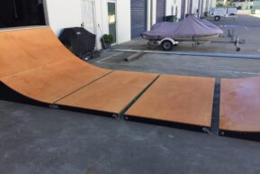 4 ft Marine Ply Modular Half Pipe