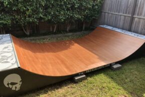 2 ft  Marine Ply Large Half Pipe