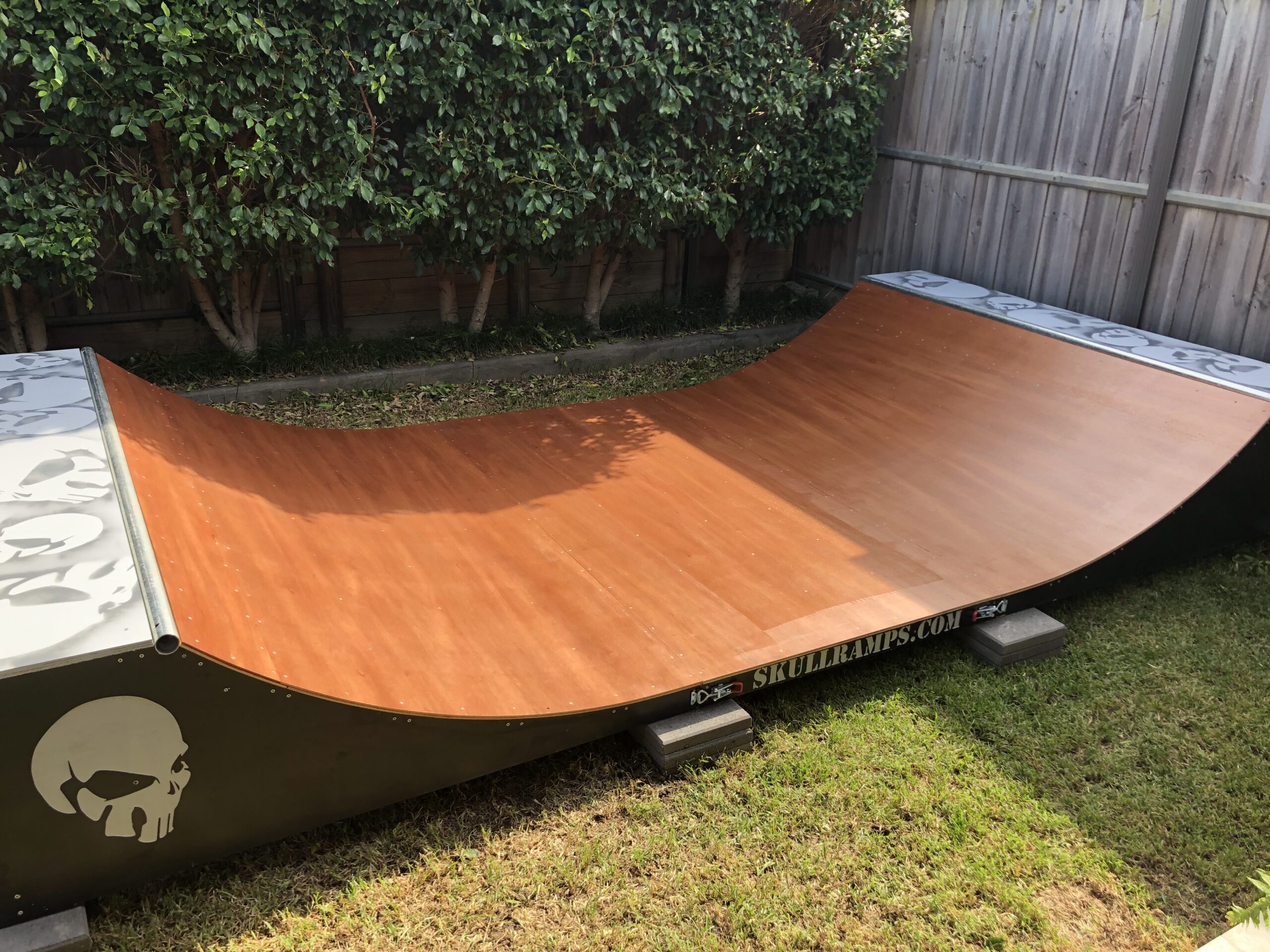 2 ft  Marine Ply Large Half Pipe