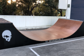 3.5 ft Marine Ply Modular Half Pipe