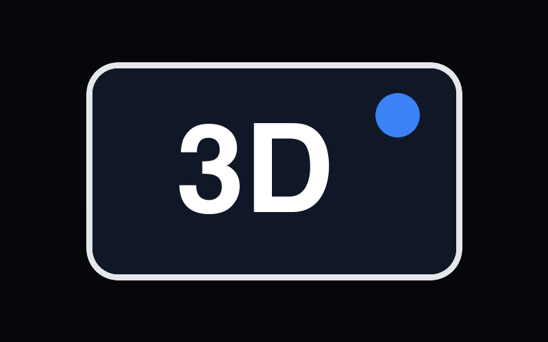 3D ramp preview